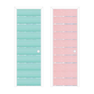 Pintu HBC 03 - 5100 Cyan & 5100 Pink